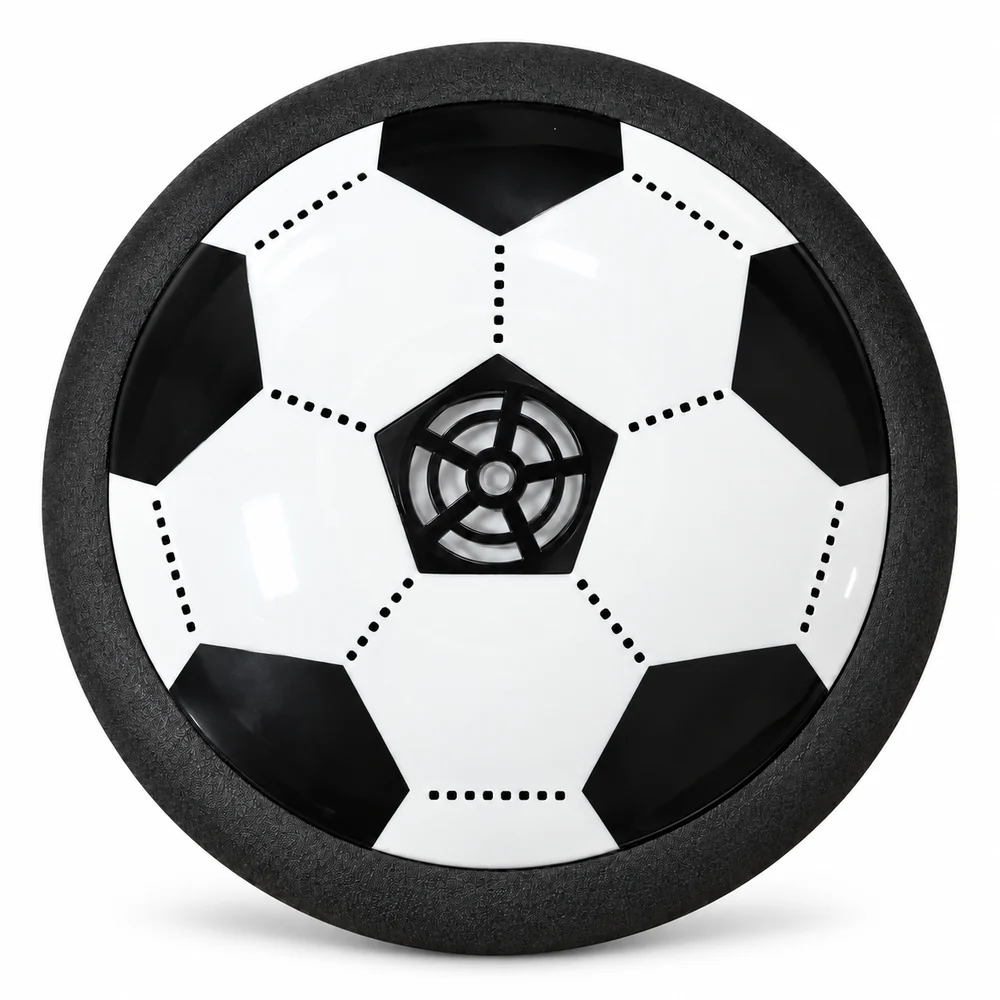 KickHover havada kayan ışıklı futbol topu, üstten ürün görünümü